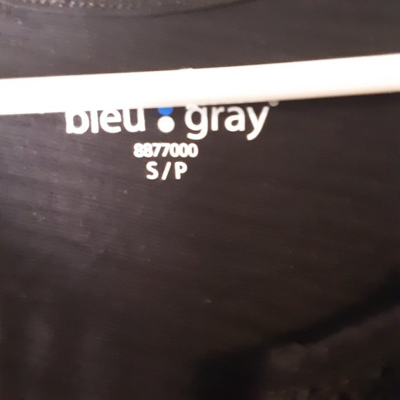 🌞 Bleu Gray New with Tags Cotton Modal Black Sleeveless Top Size Small - Picture 5 of 13